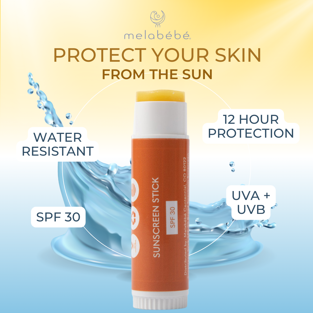 Melabebe's SPF 30 Broad Spectrum Sunscreen Stick (1 count)