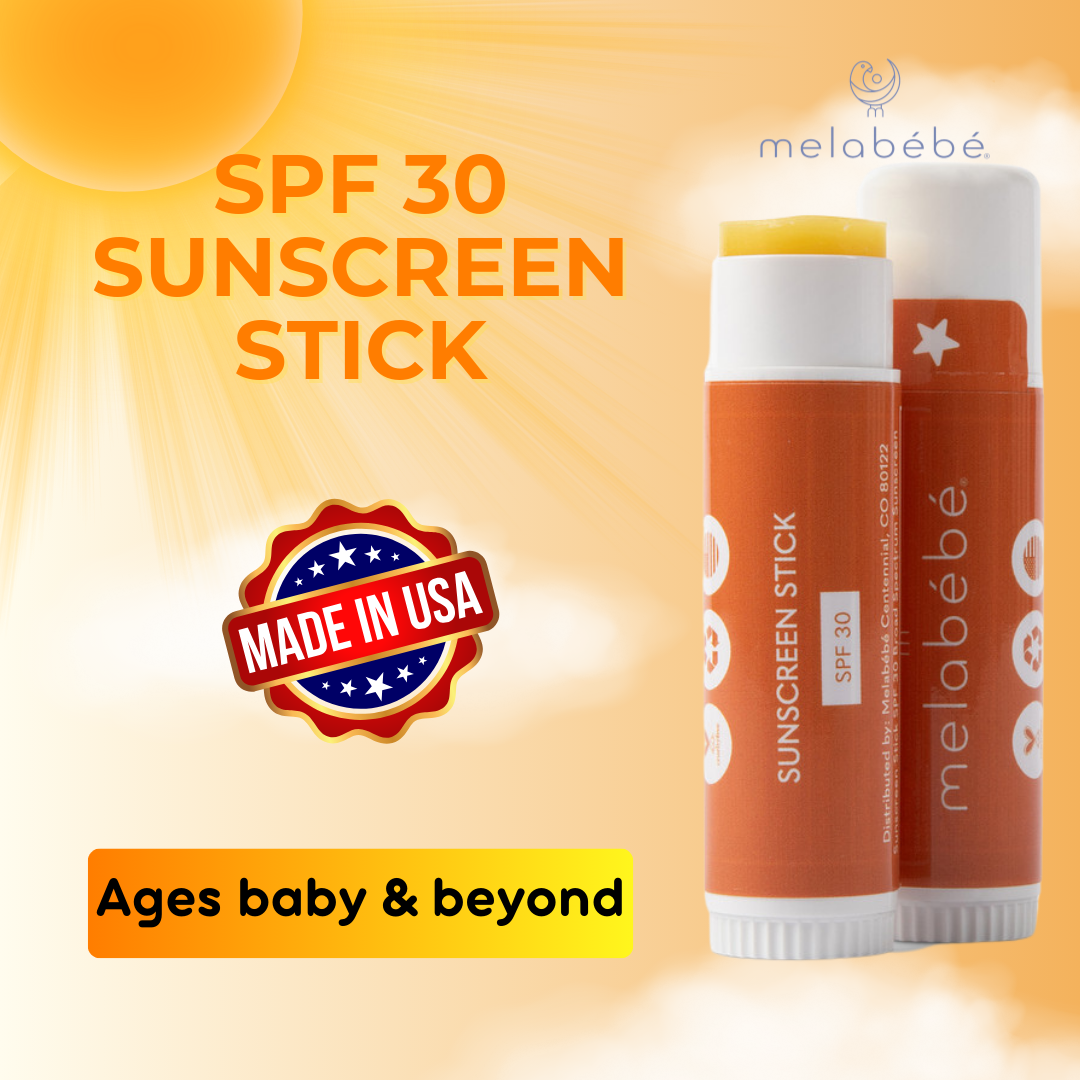Melabebe's SPF 30 Broad Spectrum Sunscreen Stick (1 count)