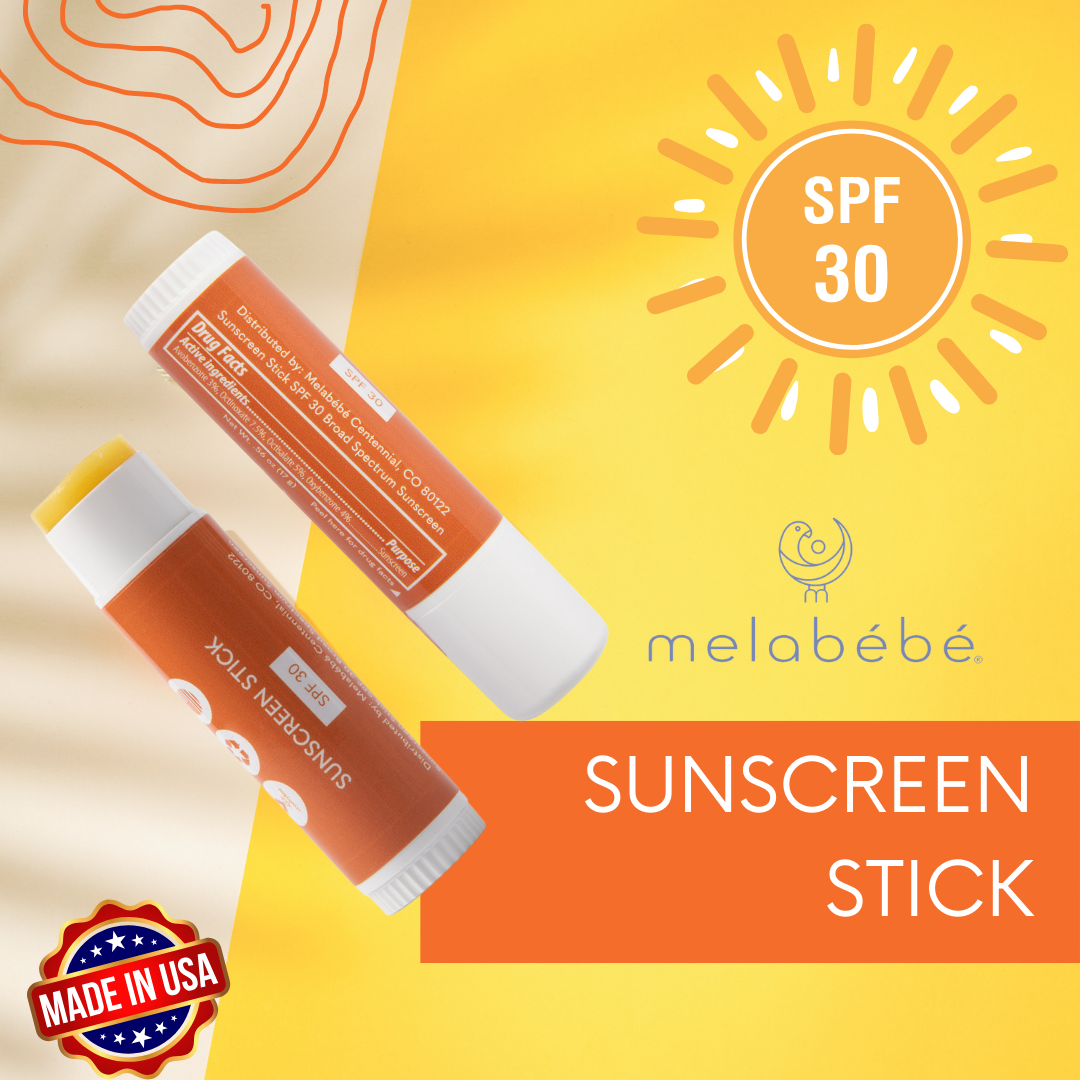 Melabebe's SPF 30 Broad Spectrum Sunscreen Stick (1 count)