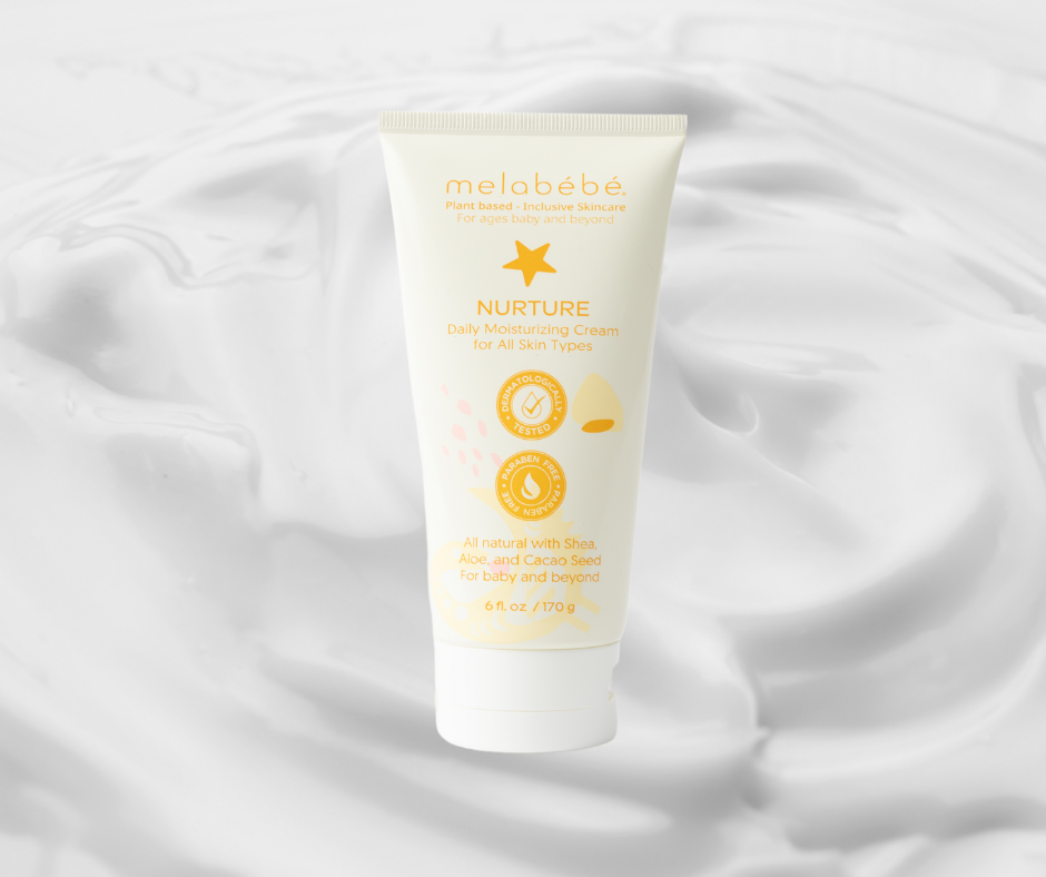 Creamy texture of Melabebe Nurture Daily Moisturizing Creme